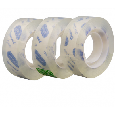 Hot Selling Clear Packing Tape Refill Rolls For Shipping Moving Adhesive Printing Bottle Seal 15mm