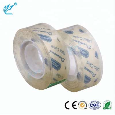 manufacturer of transparent tape Good Quality Office Single Side Bopp waterproof carton sealing tape Adhesive Stationary Tape